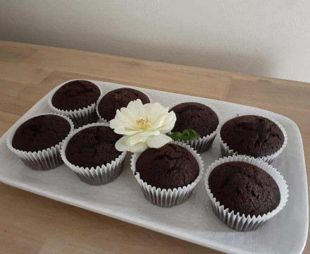 Dark chocolate cupcakes