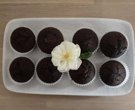 Dark chocolate cupcakes