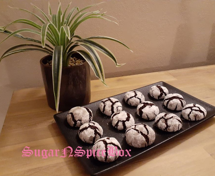 chocolate crinkle cookies
