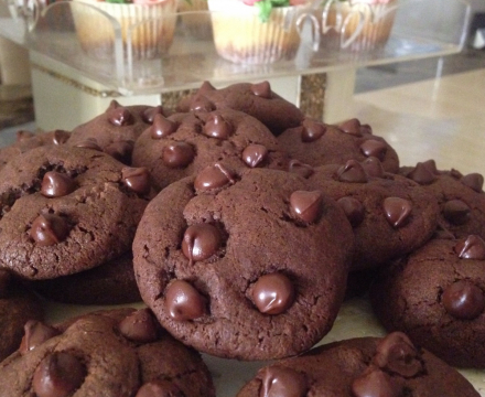 Triple Chocolate Cookies (Sugar'NSpice Box Special Cookies)