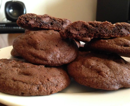 Double Chocolate cookies