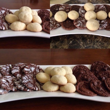Chewy melts, Snickerdoodle,and Chocolate Crinkle