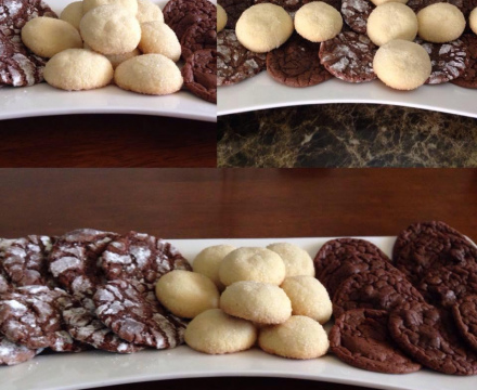 Chewy melts, Snickerdoodle,and Chocolate Crinkle