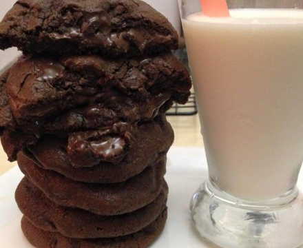Triple Chocolate Cookies (Sugar'NSpice Box Special Cookies).