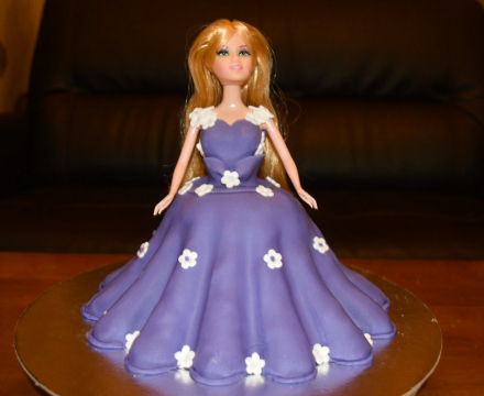 Fondant Doll Cake
