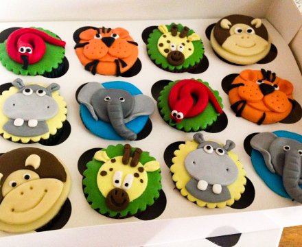 Animal Cupcakes