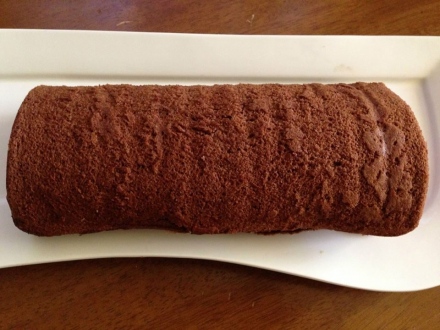 Chocolate swiss roll