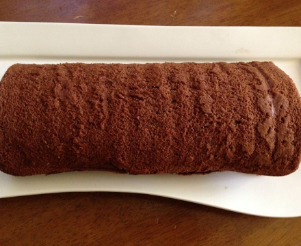 Chocolate swiss roll