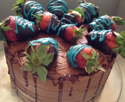 Simple chocolate cake