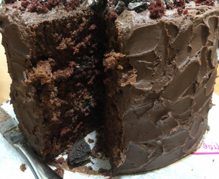 Oreo-Ganache Cake
