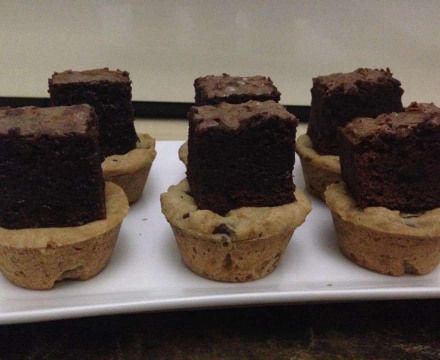Brownie and Cookie cups